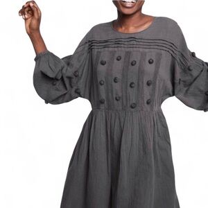 Zara TFR Collection Cotton Pom Pom Mini Dress